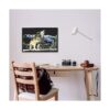 MIASTAR Papel de pintura de arco iris de animales de arte