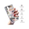 Funda estética compatible con iPhone 11 linda Indie_2