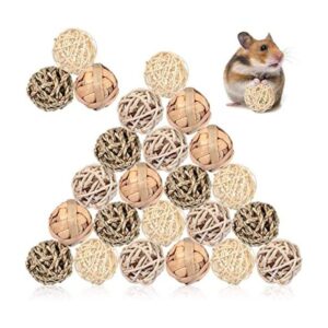 Paquete de 24 bolas de juego de animales pequeños