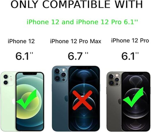 Funda estética compatible con iPhone 12 y iPhone 12 Pro_5