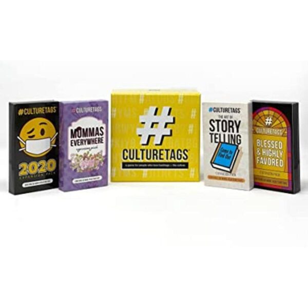 CultureTags Juego de cartas 4 paquetes de expansión_1