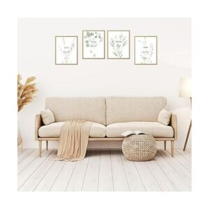 JITUIHOM Minimalist Botanical Plants Lienzo decorativo_5