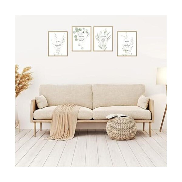 JITUIHOM Minimalist Botanical Plants Lienzo decorativo_5