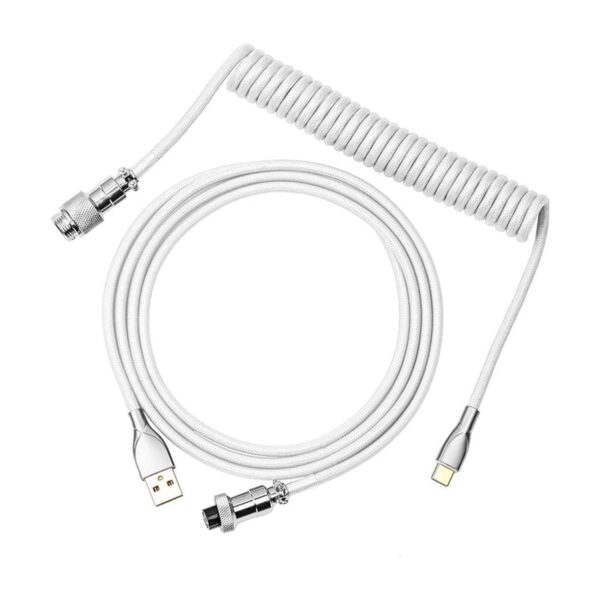 EPOMAKER Mezcla de 5.9 ft en espiral tipo C a USB A cable_1