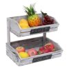 HYLEHE Soporte para cesta de frutas soporte para