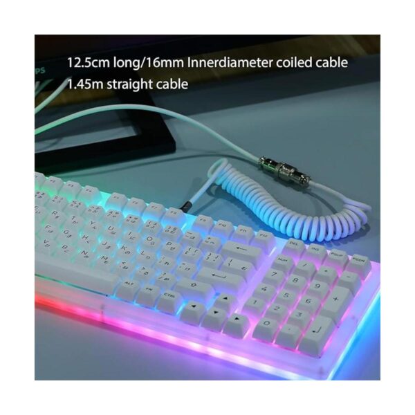 EPOMAKER Mezcla de 5.9 ft en espiral tipo C a USB A cable_3