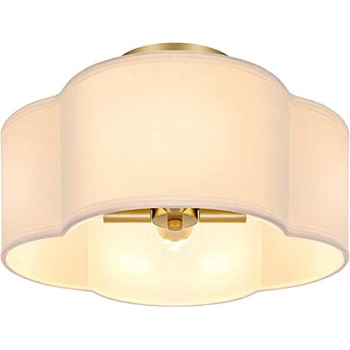 Lámpara de techo semiempotrada de 4 luces lámpara de