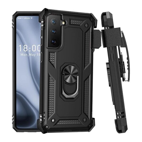 Funda para Galaxy S22 Samsung S22 con clip para cinturón_1