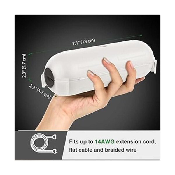 Paquete de 3 fundas de seguridad para cable de extensión_3