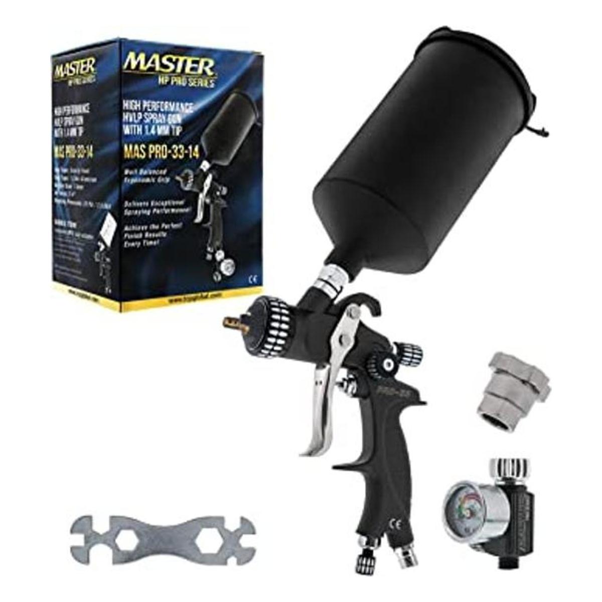 Master HP Pro Serie 33 Pistola de pulverización HVLP de