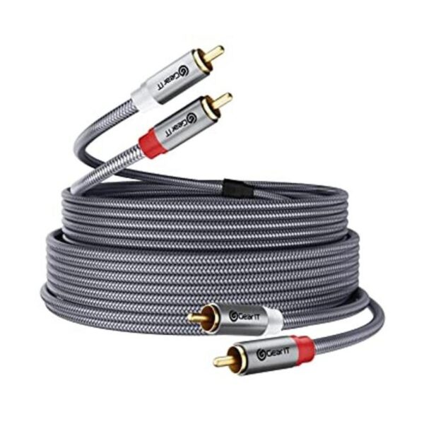 GearIT Cable RCA 25 pies 2RCA macho a 2RCA macho cables_1