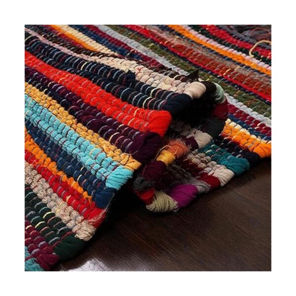 HOMEMONDE Alfombra multicolor de 20 x 32 pulgadas con_4