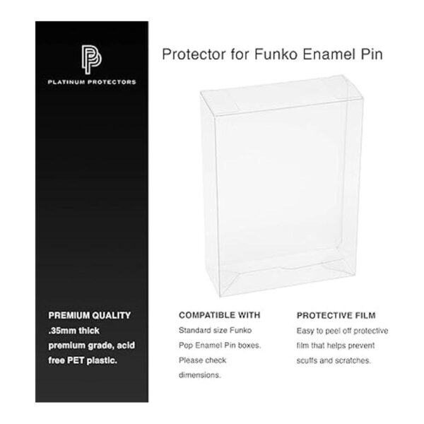 Platinum Protectors Vitrina de plástico compatible con_2