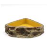 Comedero de reptiles cuenco de resina para reptiles