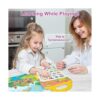 Libro de calcomanías reutilizables para niños de 2 a 4