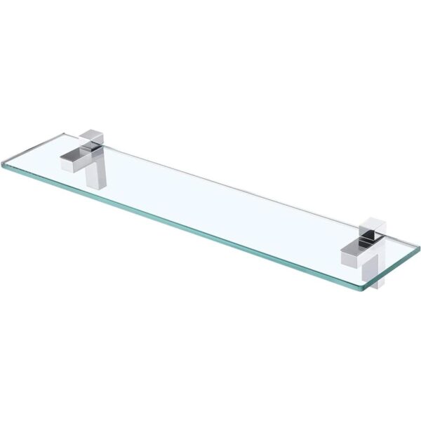 KES Estante de baño de vidrio templado con vidrio_1
