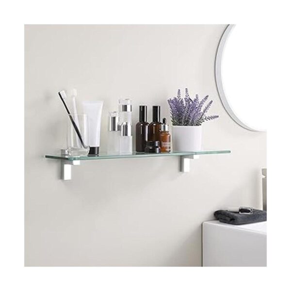 KES Estante de baño de vidrio templado con vidrio_2