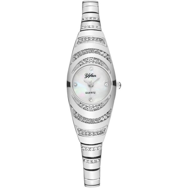CdyBox Reloj de pulsera fina para mujer reloj de cuarzo_5