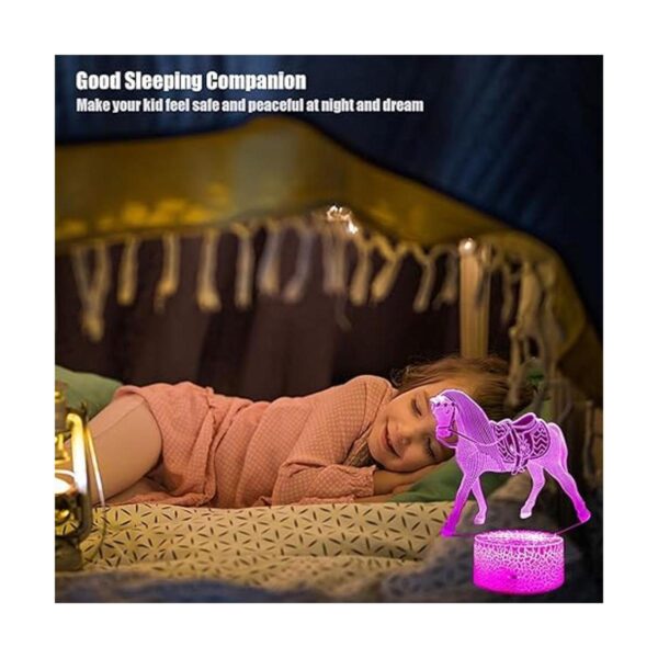 Regalos de caballos luces nocturnas para niños con_3