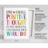 One Small Positive Thought in the Morning Can Change Your_3