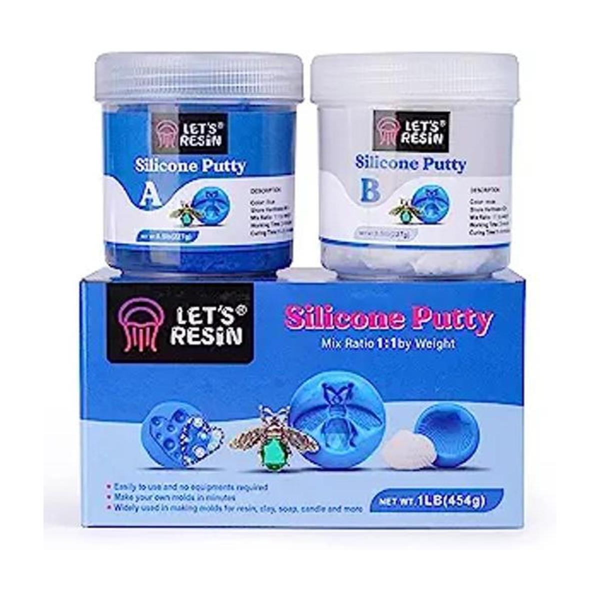 LETS RESIN Masilla de silicona kit de fabricación de