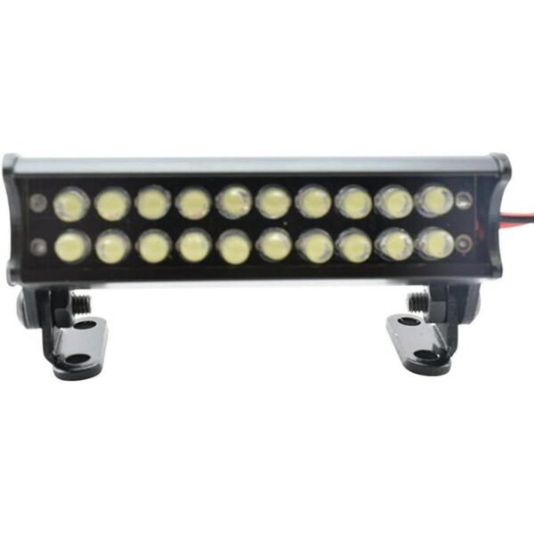 Apex RC Products Barra de luz de aluminio de 20 LED de