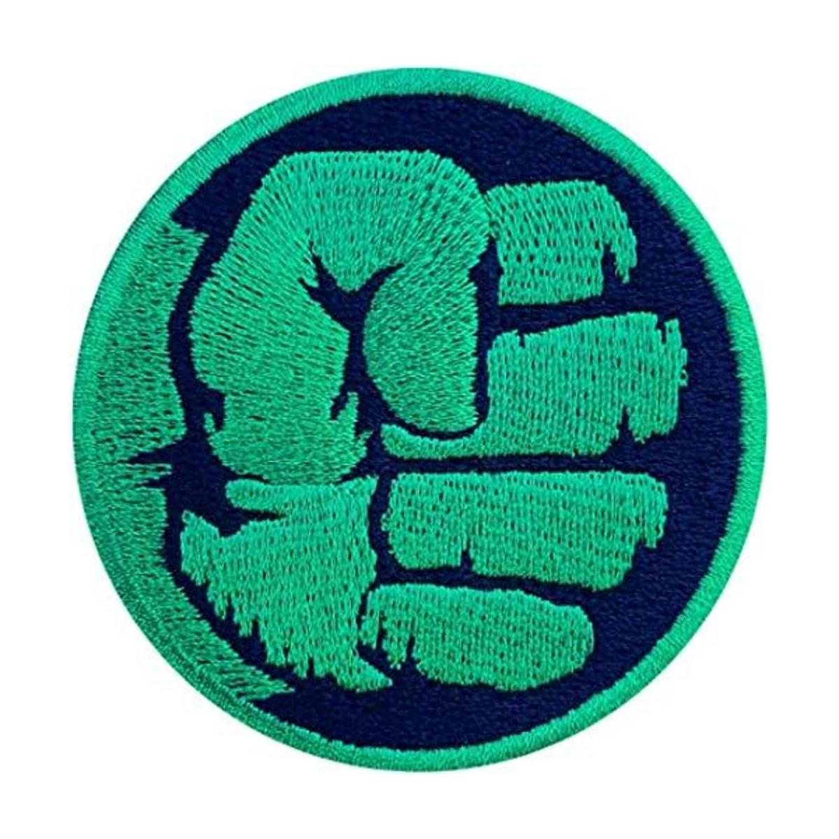 LUXPA Parche bordado para planchar con símbolo de Hulk