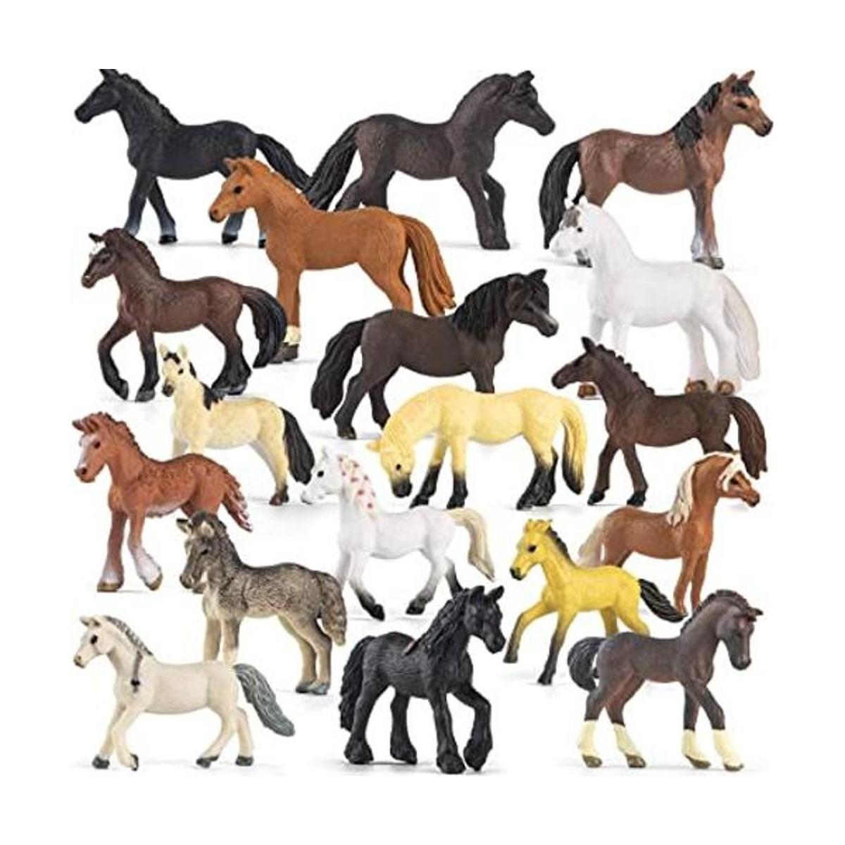 Juego de 18 piezas de juguetes de plástico para niños