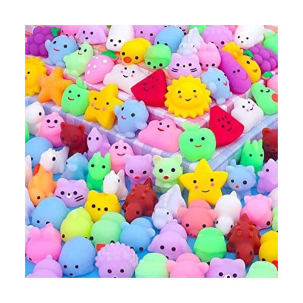 POKONBOY 100 juguetes blandos de Mochi Squishies mini_1