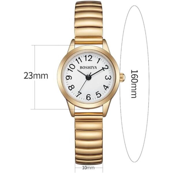 Boshiya Easy Reader Reloj de pulsera de expansión de_2