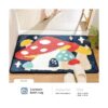 Bonita alfombra de baño de 15.7 x 23.6 pulgadas