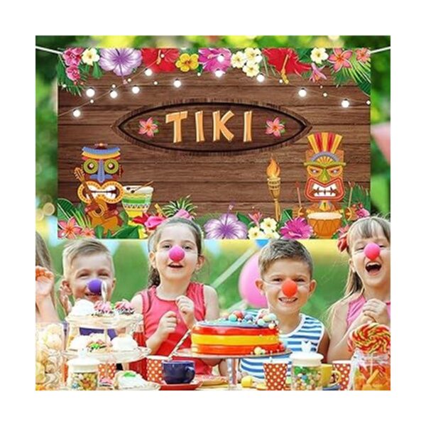 Tiki Banner de verano Tiki Bar telón de fondo de_5