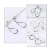 LGSY Aretes de plata de ley 925 con forma de gota de agua_2