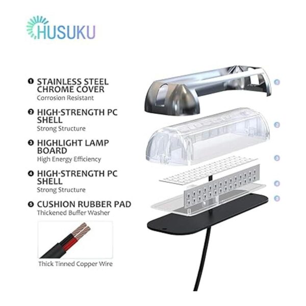 HUSUKU SOOP3 Plus nuevo 84 LED de 180 diseño único_2