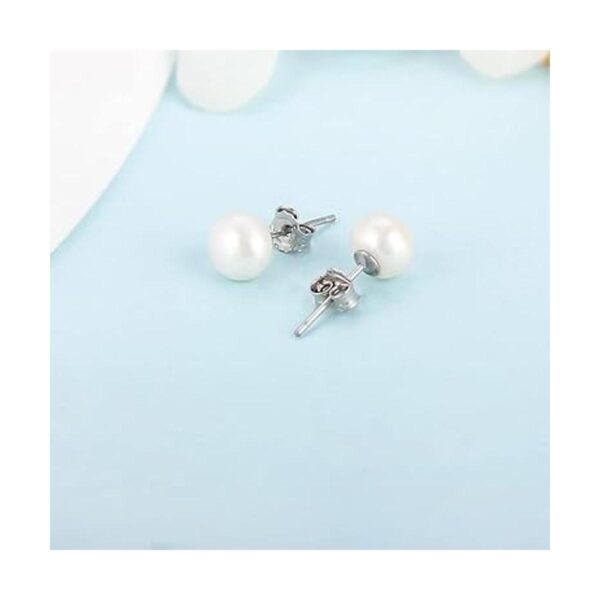 LGSY Accesorios simples de plata de ley 925 para mujer_4