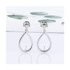 LGSY Aretes de plata de ley 925 con forma de gota de agua_3