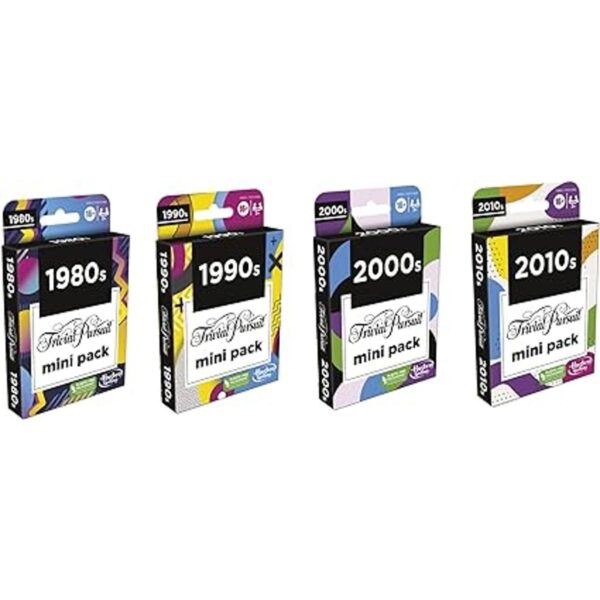 Trivial Pursuit Game Mini Packs Multipack divertidas_3