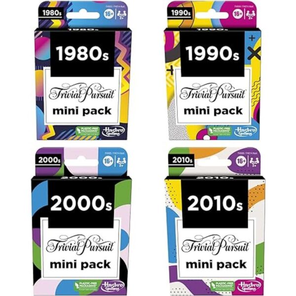 Trivial Pursuit Game Mini Packs Multipack divertidas_2