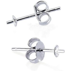 LGSY Accesorios simples de plata de ley 925 para mujer_1