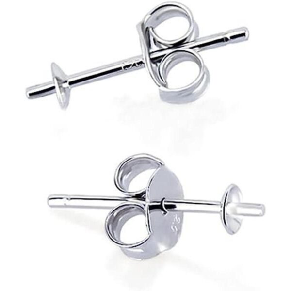LGSY Accesorios simples de plata de ley 925 para mujer_1
