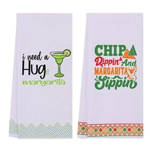 LXOMILL Margarita Toallas de cocina divertidas regalo de