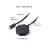 Cable Matters Ultra Mini Hub USB C de 4 puertos con cola_4