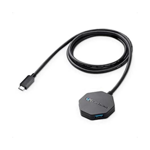 Cable Matters Ultra Mini Hub USB C de 4 puertos con cola_1