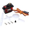 INJORA Servo digital RC 0.42 oz con soporte de metal 15T y