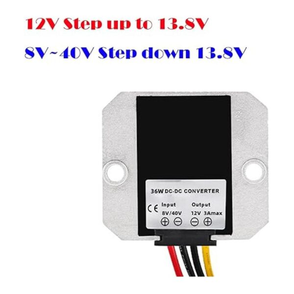 MGGi DC 8V40V a 12V 3A 36W regulador de voltaje del_4