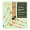 Bejky Juego de 6 cucharas de bambú de madera utensilios