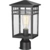 Diyel RZ009P BK Lámpara exterior moderna con acabado_1