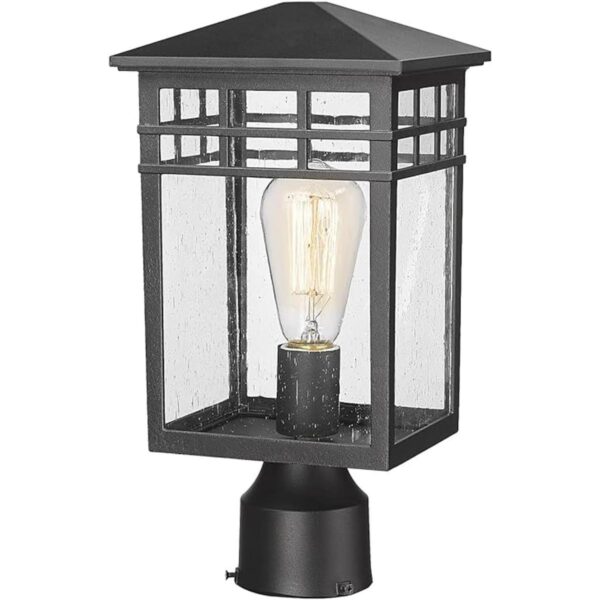 Diyel RZ009P BK Lámpara exterior moderna con acabado_1