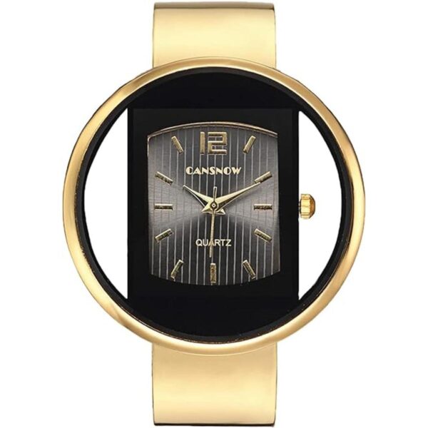 CdyBox Reloj de pulsera de acero para mujer pulsera de_1
