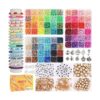 QUEFE 9000 cuentas de arcilla de 72 colores para kit de_1